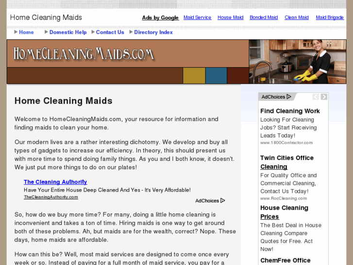 www.homecleaningmaids.com