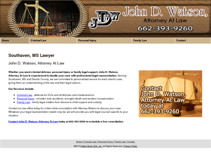 www.johndwatsonlaw.com