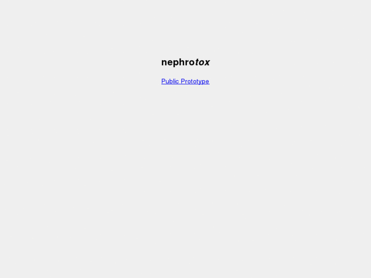 www.nephrotox.net