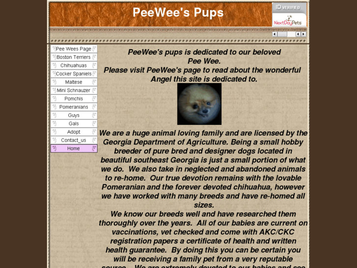 www.peeweespups.com