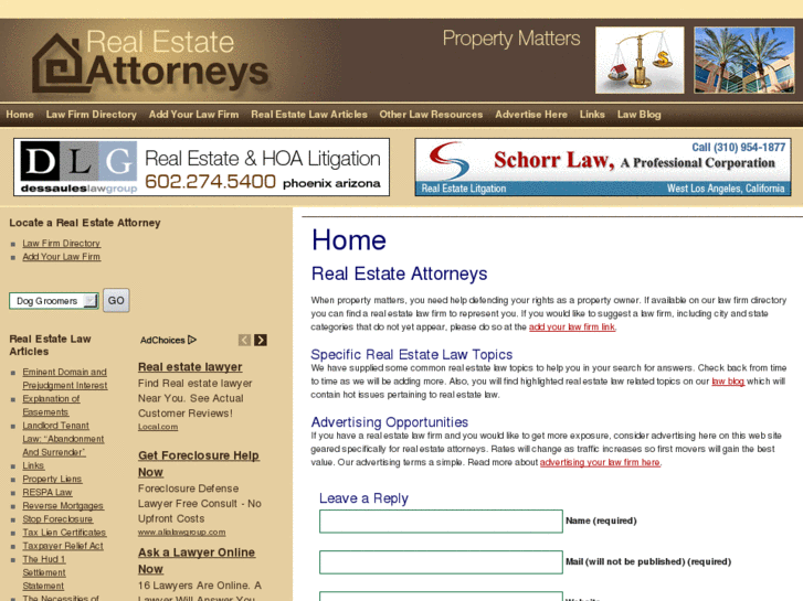 www.real-estate-attorneys.net