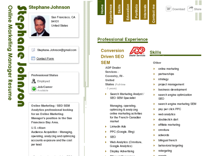 www.stephane-johnson.com