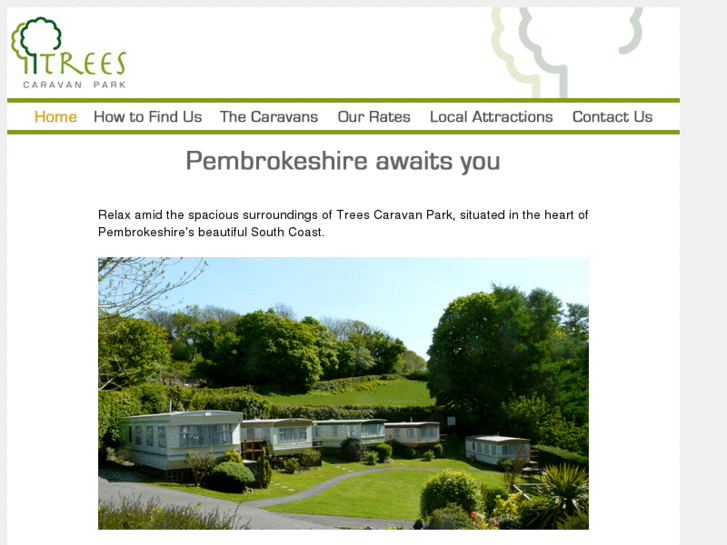 www.treescaravanpark.com