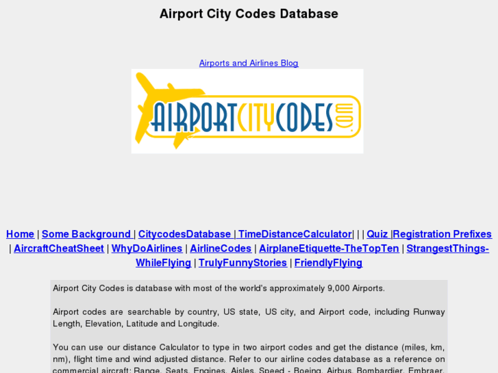 www.airportcitycodes.com