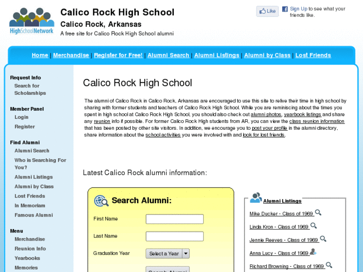 www.calicorockhighschool.com