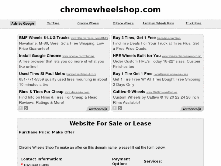 www.chromewheelshop.com