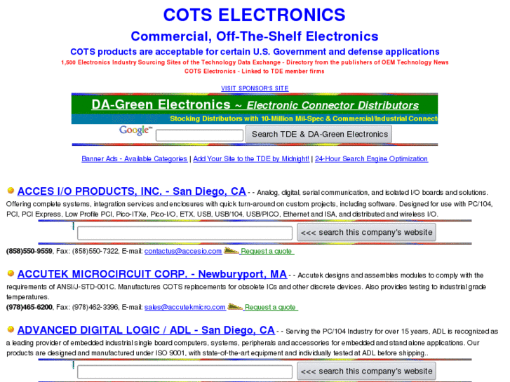 www.cotselectronics.com