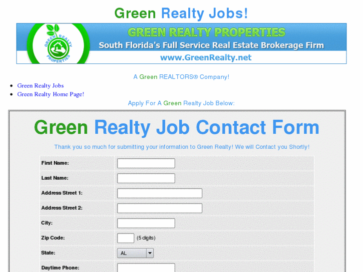 www.greenrealtyjobs.com