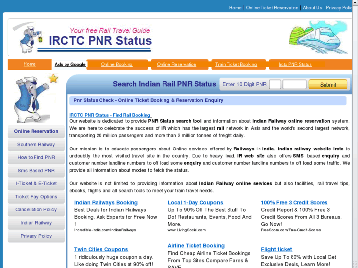 www.irctc-pnrstatus.com