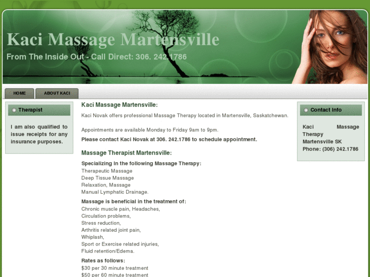 www.massagetherapymartensville.ca