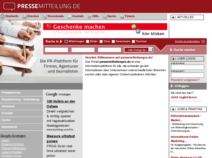 www.pressemitteilungen.de