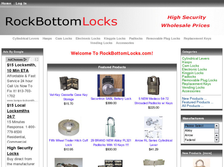 www.rockbottomlocks.com