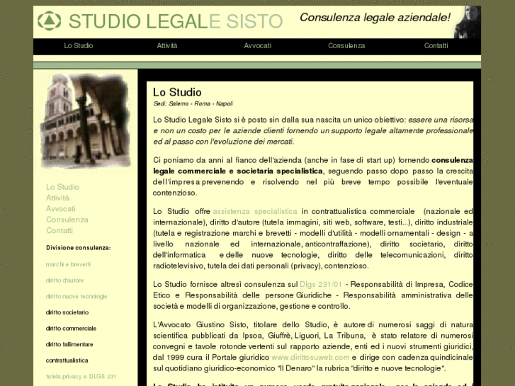 www.studiolegalesisto.it