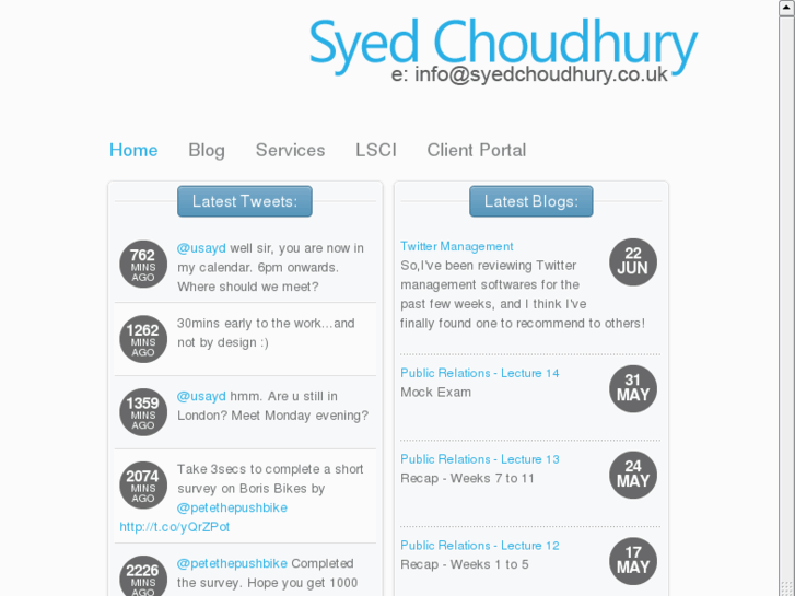 www.syedchoudhury.com