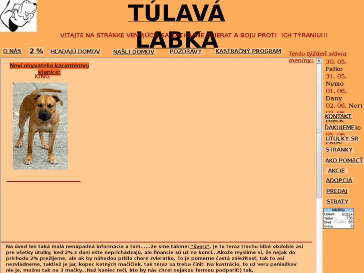 www.tulavalabka.sk