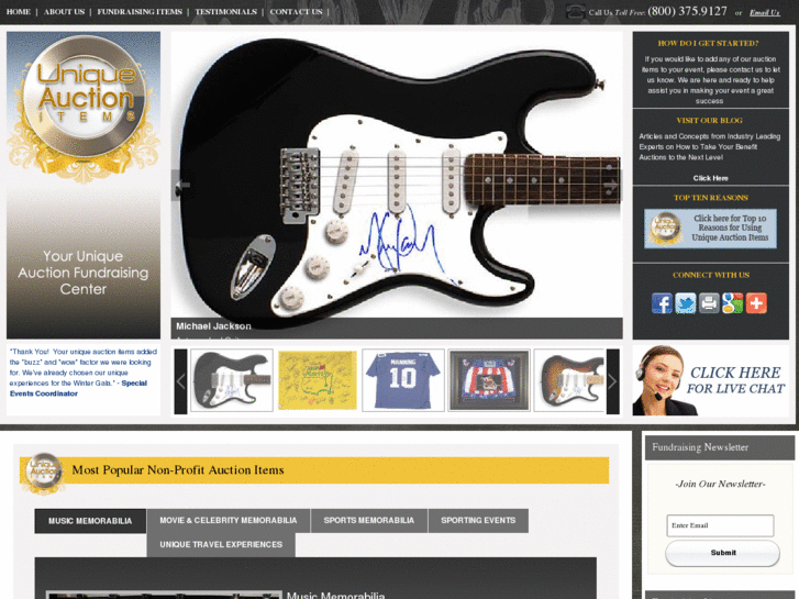 www.uniqueauctionitems.com