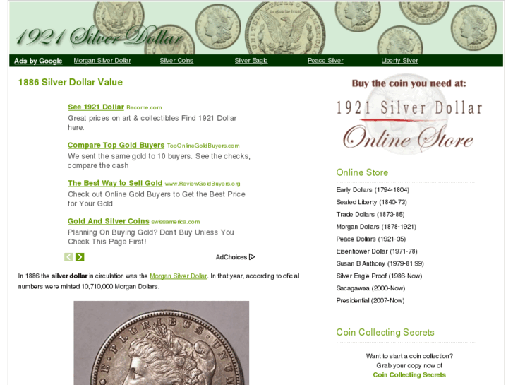 www.1921silverdollar.com