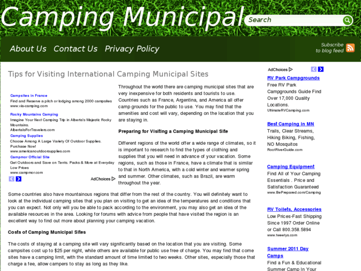 www.campingmunicipal.org