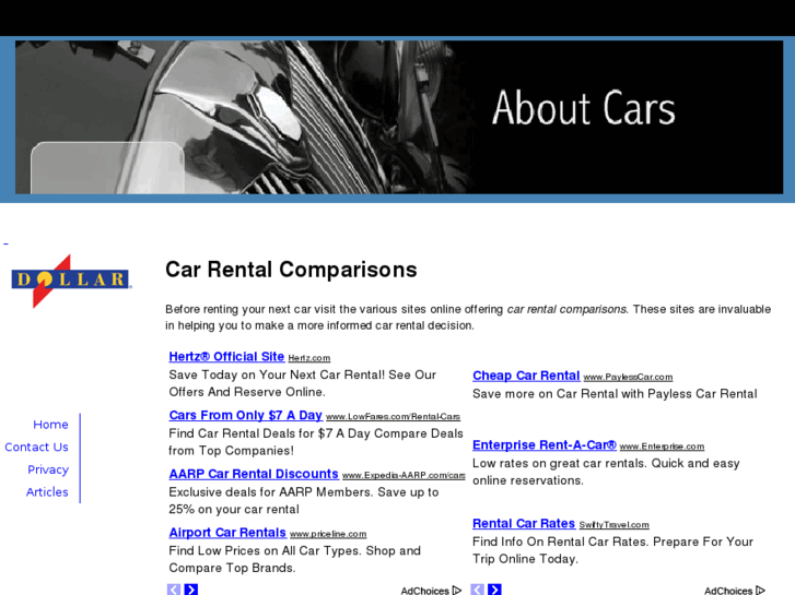 www.car-rental-comparisons.com