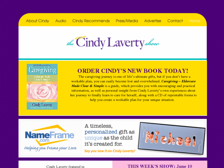 www.cindylavertyshow.com