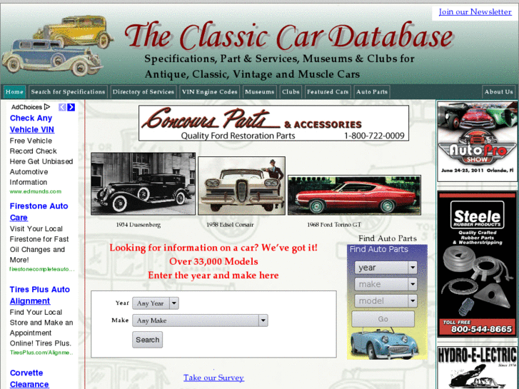 www.classiccardatabase.com