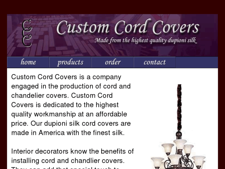 www.customcordcovers.com