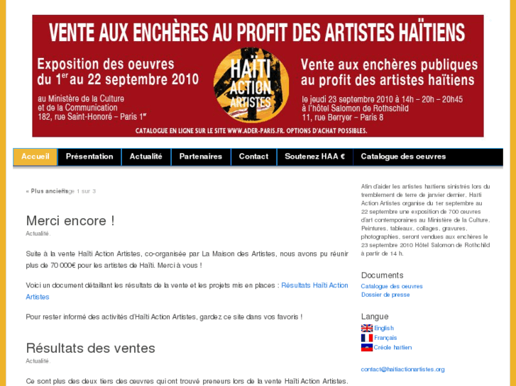 www.haitiactionartistes.com