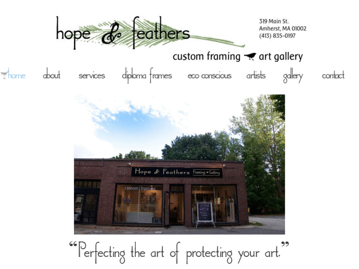 www.hopeandfeathersframing.com