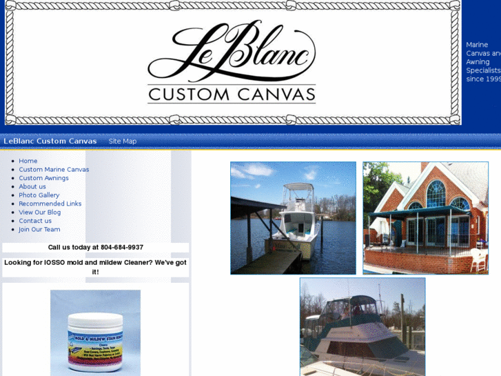 www.leblanccustomcanvas.com