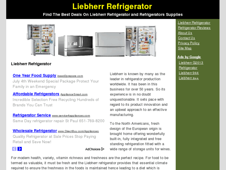 www.liebherrrefrigerator.org