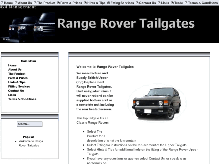 www.rangerovertailgate.com