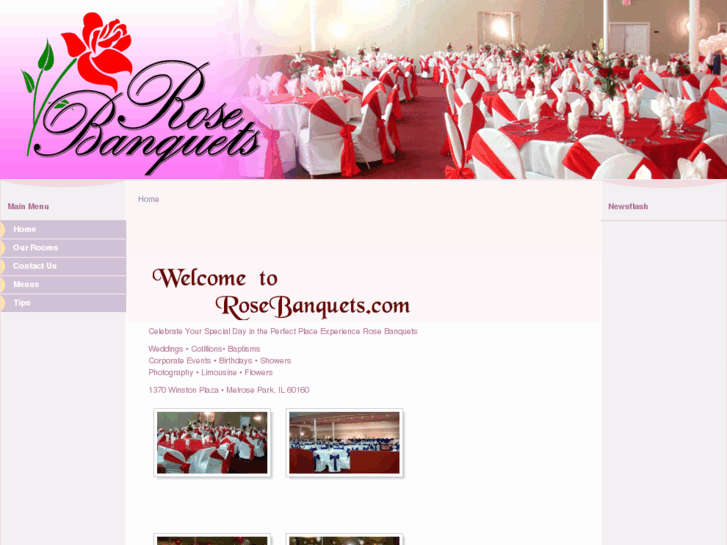 www.rosebanquets.com