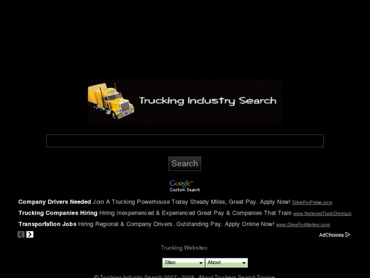 www.truckersearchengine.com