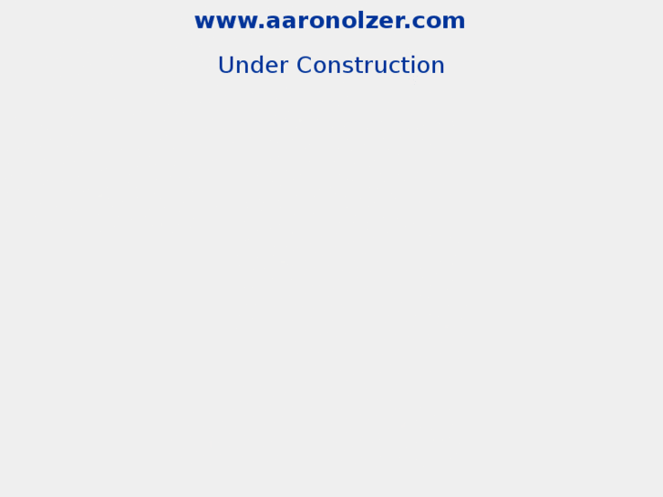 www.aaronolzer.com