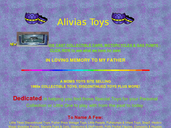 www.aliviastoys.com