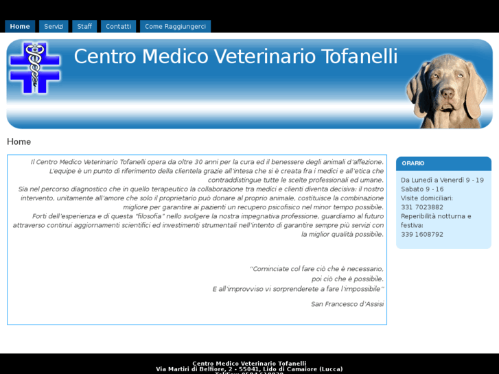 www.centromedicoveterinariotofanelli.com