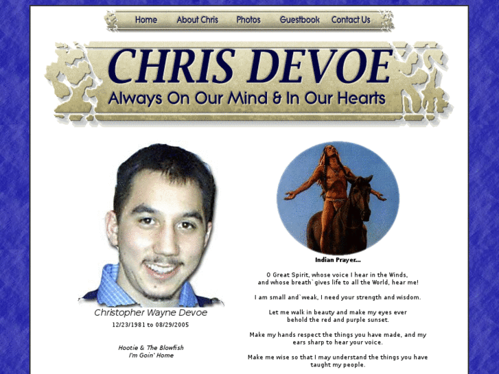 www.chrisdevoe.net