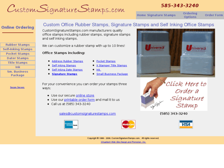 www.customsignaturestamps.com