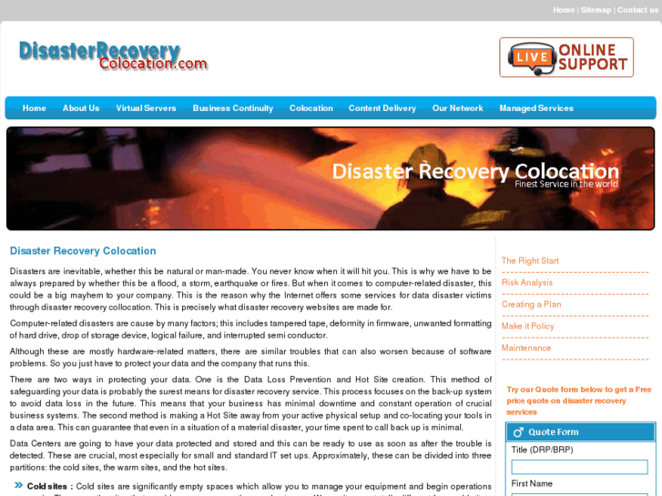 www.disasterrecoverycolocation.com
