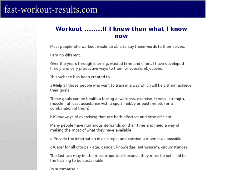 www.fast-workout-results.com