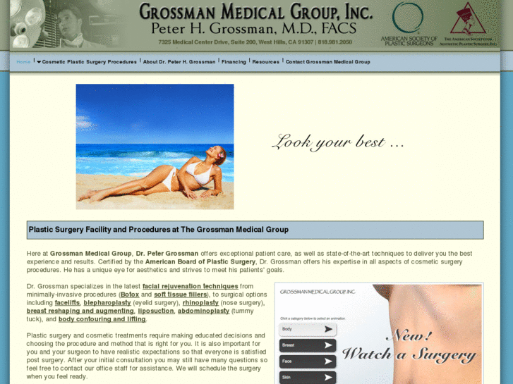 www.grossmanburncare.com