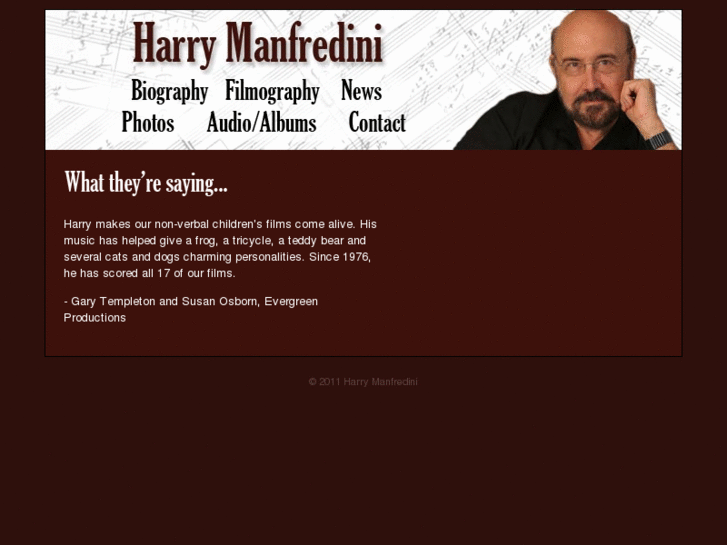 www.harrymanfredini.com