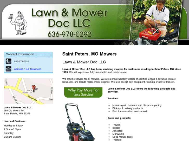 www.lawnandmowerdocllc.com