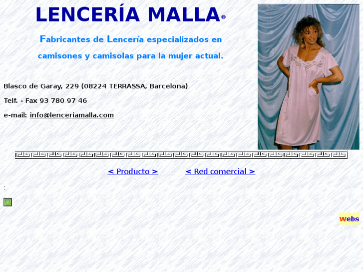 www.lenceriamalla.com