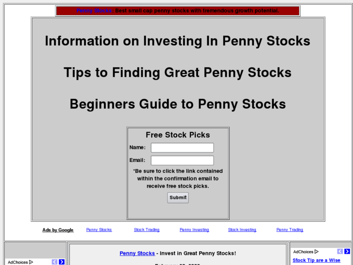 www.penny-stocks.biz