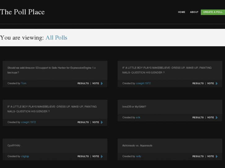 www.thepollplace.com