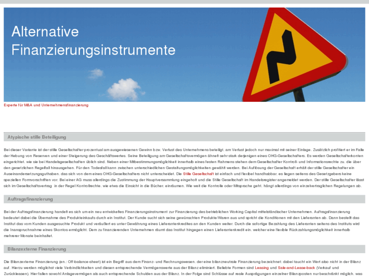 www.alternative-finanzierungsinstrumente.com