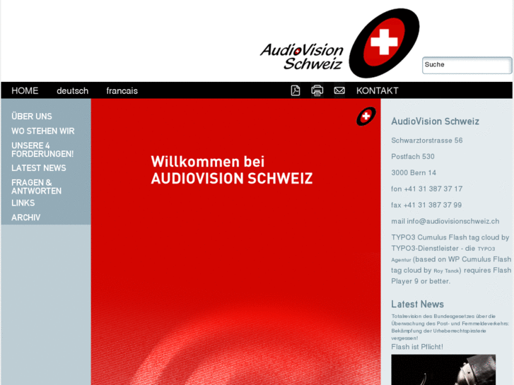 www.audiovisionschweiz.ch