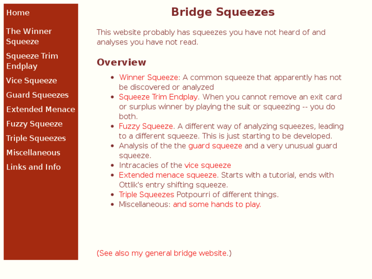 www.bridgesqueezes.info