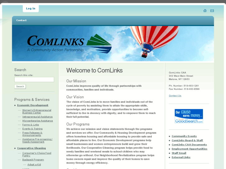 www.comlinkscaa.com